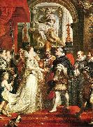 Peter Paul Rubens the proxy marriage of marie de medicis France oil painting artist